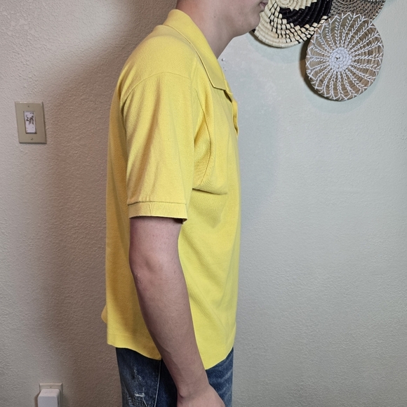 Lacoste Men's Polo Shirt in Vibrant Yellow Medium - Picture 2 of 13